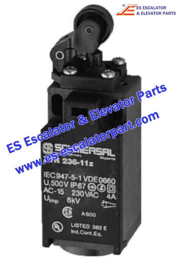 Thyssenkrupp Escalator Parts Z1R236-11Z Front panel micro switch