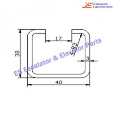 Escalator XAA50AG Track