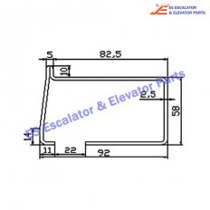 Escalator 5PSC0045 Track