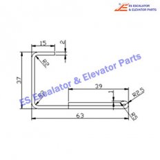 Escalator 13522847 Track