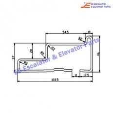 Escalator 13522750 Track