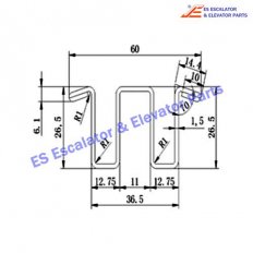 Escalator 5P6K1208 Track