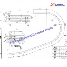 <b>XBA402ALY4 Escalator Guide Rail</b>