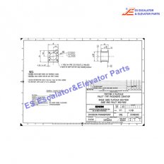 STP06103 12G001 Escalator Guide Ring Pallet