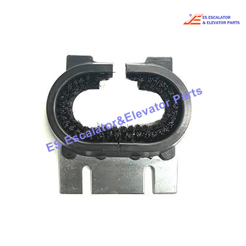DEE3710789 Escalator Handrail Inlet  With Brush Color:Black 143X83mm Use For Kone