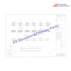 KM5229139G01 Escalator Step Chain