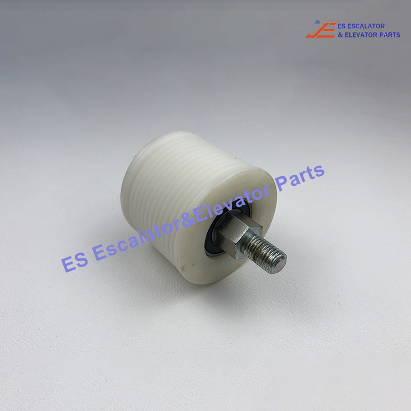 1709147200 Escalator Handrail Pulley  With Shaft 110X60 Bearing 6305 Use For Thyssenkrupp