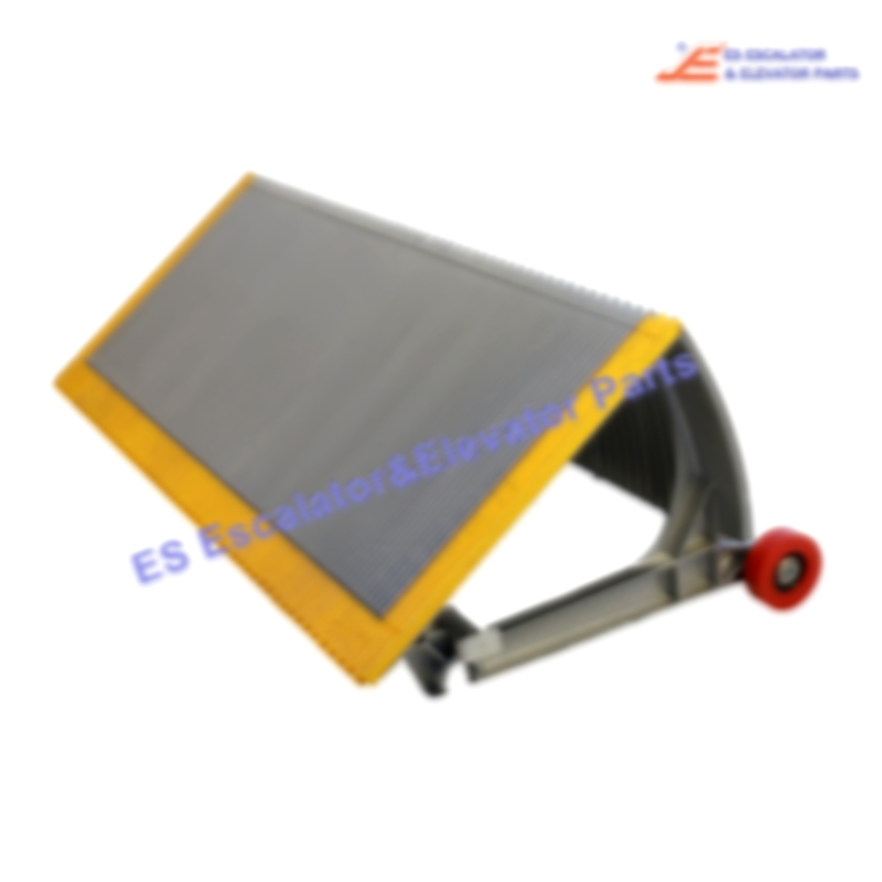 405142 Escalator 9300 Step 1000SK Step Complete Silver w/o Demarcation