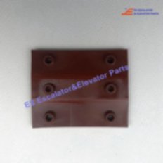 Elevator 52513668 GUIDE SHOE LINING I10 BFK=10 MM REL3