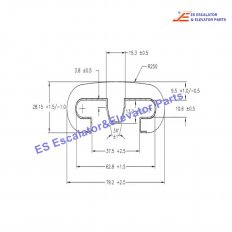 SK7838VWNX Escalator Handrail