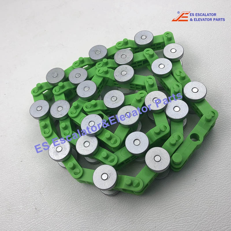 FDD07301 Escalator Deflector Chain 24 Links Green Links Use For Sjec