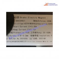 <b>Escalator Parts GAA234CL1 Electromagnetic brake</b>